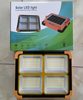 USB 100W Hanging Rechargeable Solar Panel Multifunctional Solar LED Wall Lights For Adjustable Solar Wall Light