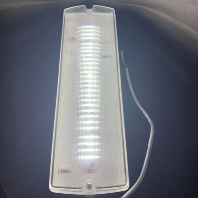 LED Emergency Rechargeable Battery Bulkhead Water Proof Non Maintained