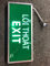 LED Rechargeable Emergency Battery Safety Customized Pictogram Exit Lamp