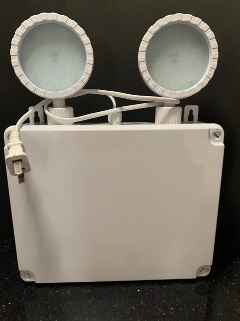 LED IP65 Water Proof 2X15W High Power Emergency Twin Head Light
