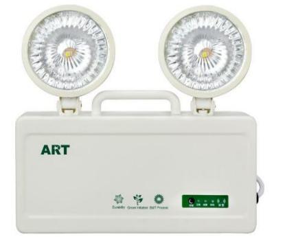LED Emergency Twin-Head Light 2W