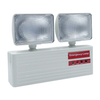 LED Rechargeable Twin Heads Safety Emergency Light