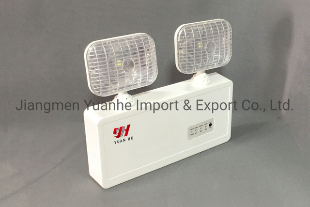 Compact Dual Head LED Emergency Light