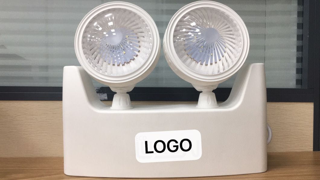 LED Emergency Twin-Head Light 1.5+1.5W