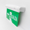 LED Customized Silk Print /Transparent Acrylic Panel Transparent Safety Emergency Exit Light