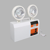 Hangle Eemergency Dobule Head White LED Light with Rechargeable Lithium 3.7V Battery Non-maintained LED Lights