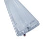 LED Emergency Rechargeable Battery Bulkhead Lamp with Pictogram to Exit