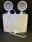 LED Rechargeable Customized Battery Emergency Water Proof IP65 Twin Heads Lamp