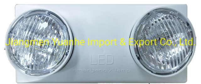 LED Emergency Twin-Head Lamp 2X3w