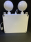 LED Rechargeable Customized Battery Emergency Water Proof IP65 Twin Heads Lamp