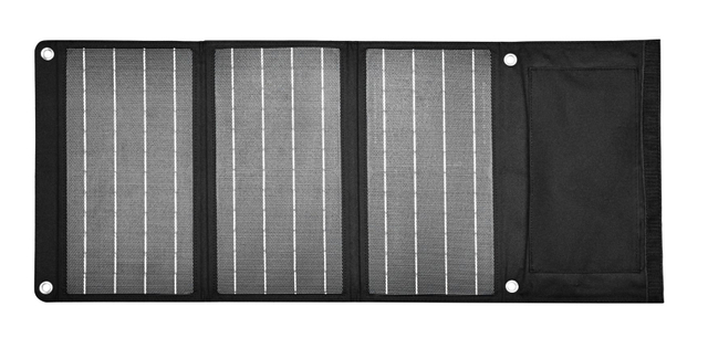 Folding Solar Panel Charger 30W Fabric Folding Bag Portable Solar Panel