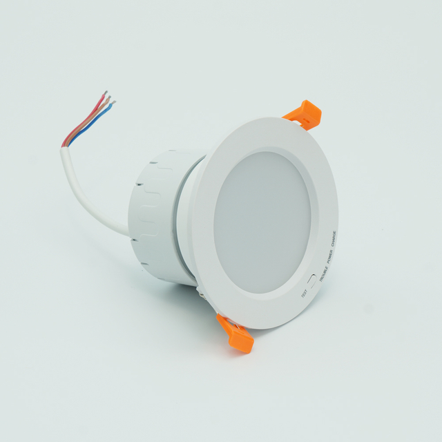 LED Maintained Rechargeable Battery Emergency Downlight