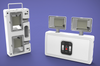 LED Rechargeable Folded Multi Functional Power on-off Emergency Lamp