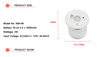 LED Emergency Ni-CD Battery Rechargeable Recessed Spot Lamp Down Light