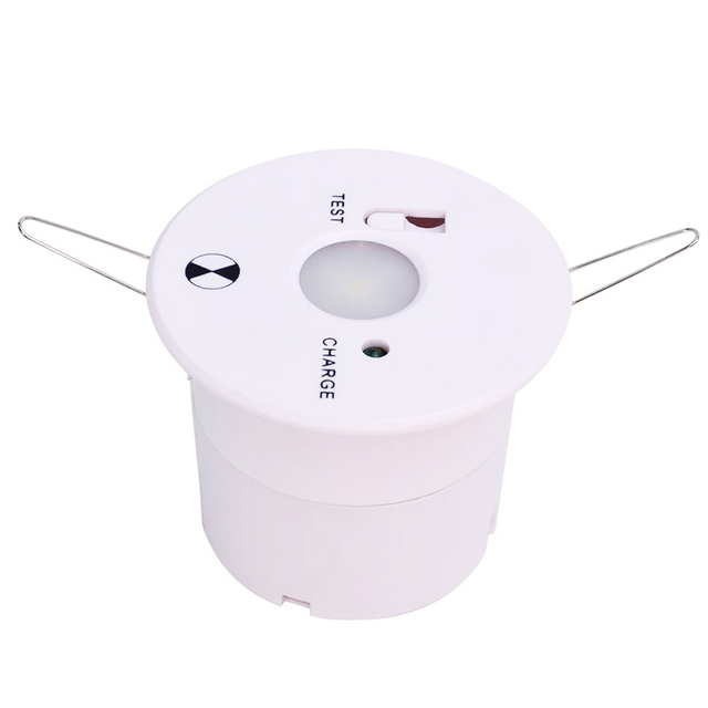 LED Emergency Ni-CD Battery Rechargeable Recessed Spot Lamp Down Light