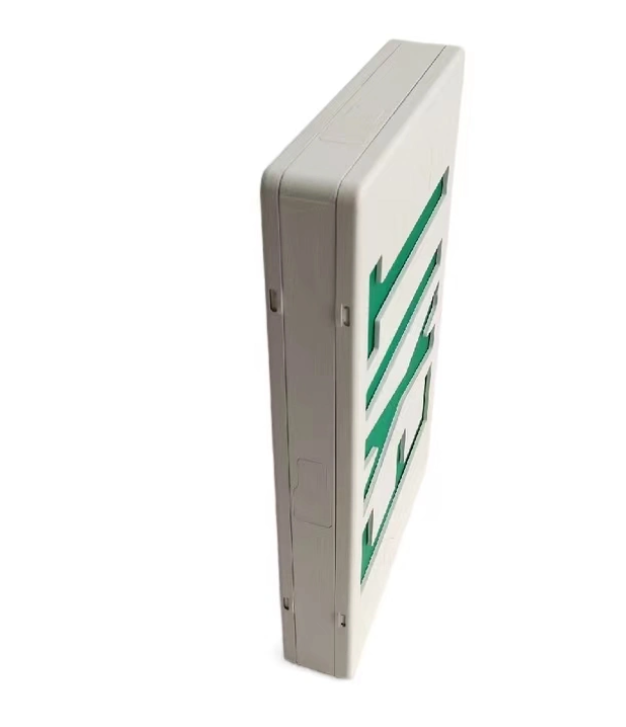 Rechargeable White Housing Exit Sign Emergency Light