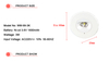 LED Non-Maintained Emergency Rechargeable Battery Downlight