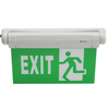 Customized Green Printing Rechargeable Ni-cd 3.6V Battery Emergency Safety Exit Sign LED Light