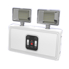 LED Rechargeable Folded Multi Functional Power on-off Emergency Lamp