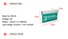 Popular LED Emergency Exit Sign Light